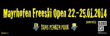 bannerstop ist wieder dabei! Mayrhofen Freeski Open 2014 powered by Nordica Freeskiers